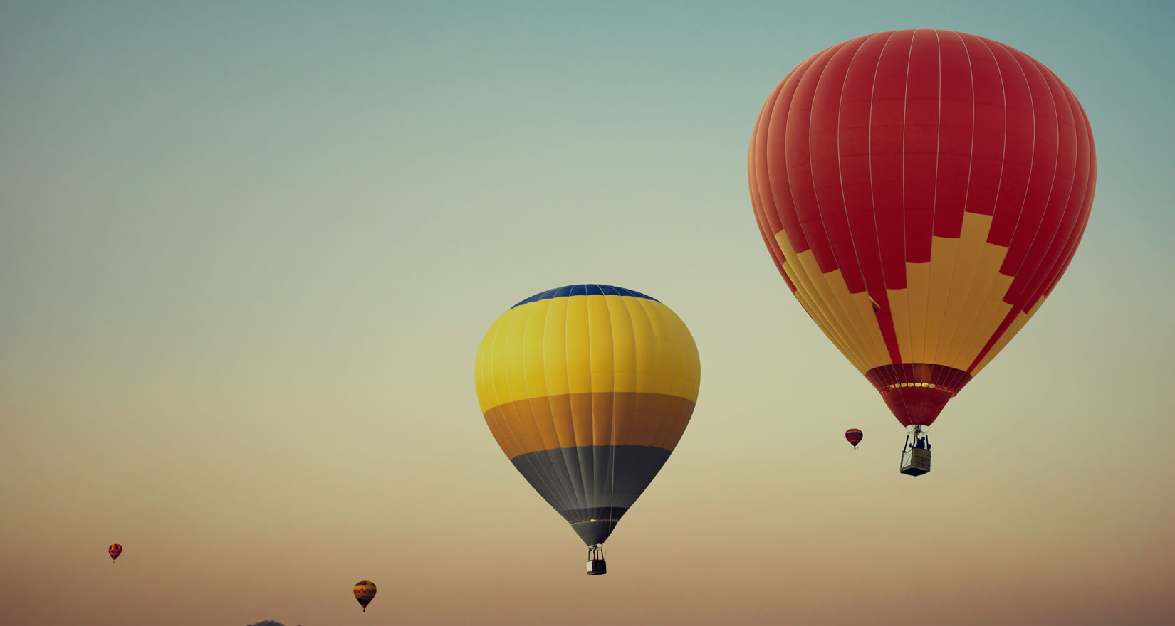 hot air balloons