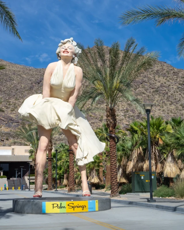 Marilyn’s 100th birthday celebration brought so much excitement to Palm Springs that we decided to keep the fun going a little longer! 

For just a $15 add on to our Best Flexible Rate, enjoy two mini bottles of champagne in your room upon arrival, a curated Old Hollywood map of Palm Springs, and easy access to the iconic Marilyn statue, just steps away or a quick ride on our vintage bike cruisers. Your Marilyn moment awaits. ✨

Book now with the link in our bio!